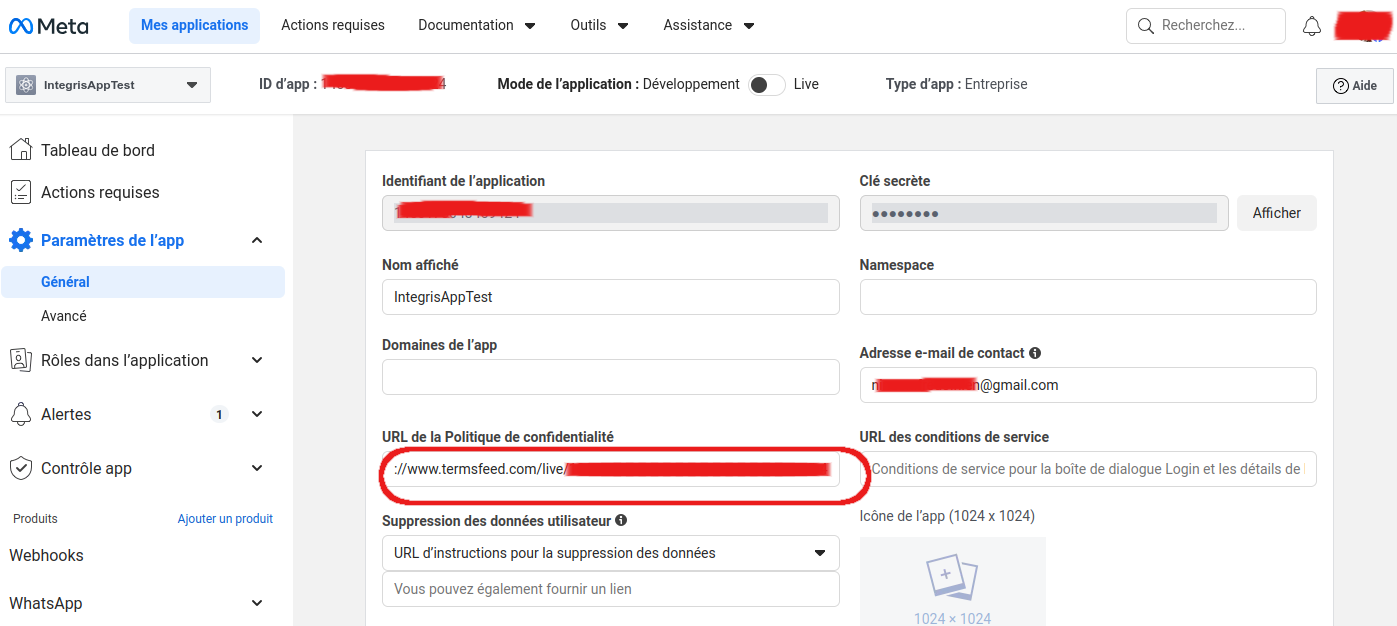Enregistrer politique